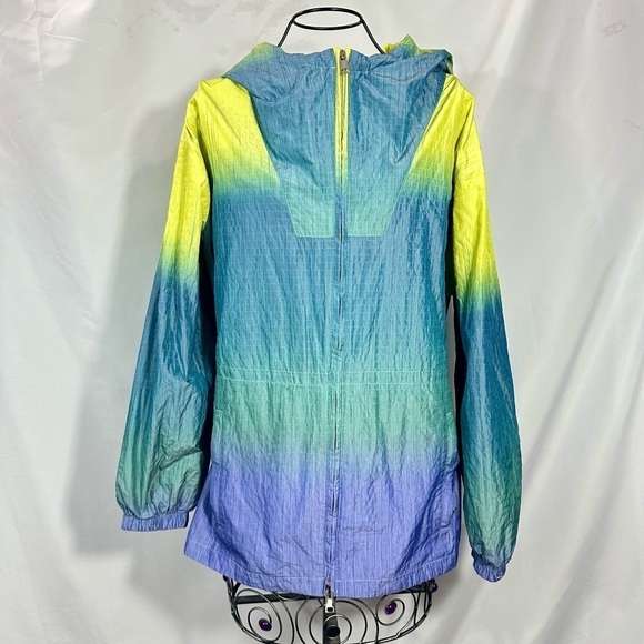 Tory Burch RIPSTOP GRADIENT FULL-ZIP ANORAK size S - Picture 2 of 11